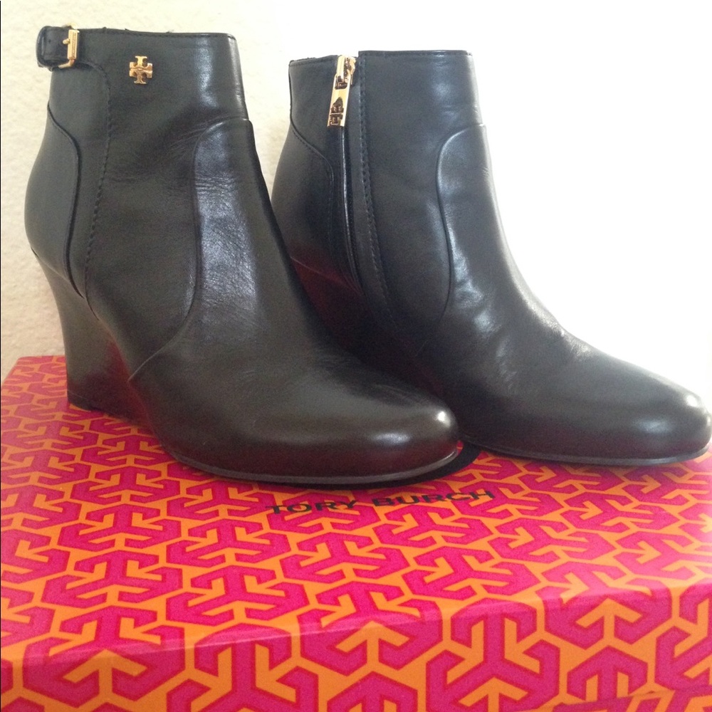 Tory Burch Milan wedge bootie